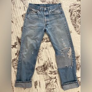 Distressed Levi’s